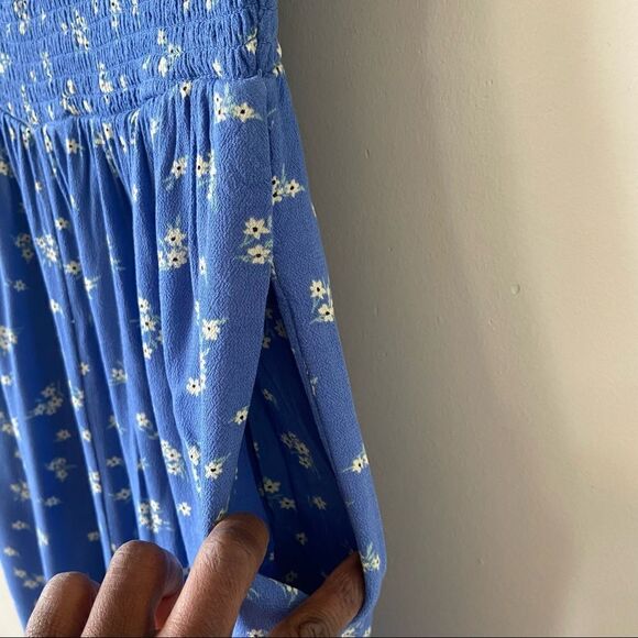 American Eagle-Floral Dainty Printed Halter Jumpsuit (Size:Medium) - Picture 7 of 11